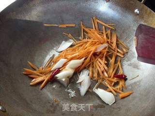清爽肉菜--雪菜炒毛肚的做法步骤：9
