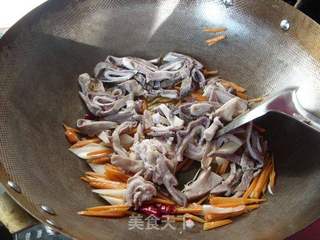 清爽肉菜--雪菜炒毛肚的做法步骤:10