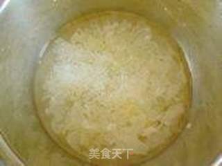 南瓜银耳羹的做法步骤:4