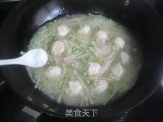 萝卜丝鱼丸汤的做法步骤:6