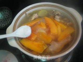 木瓜炖仔鸡的做法步骤:8