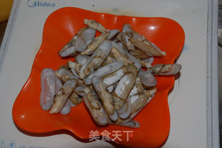 辣炒蛏子的做法步骤：3