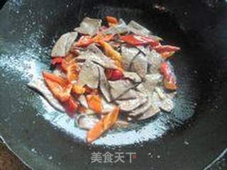 喼汁猪肝片的做法步骤:11