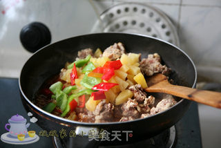 【粤菜】菠萝咕老肉的做法步骤:10