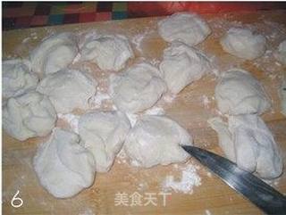 韭菜猪肉馅水煎包的做法步骤:6