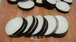 酥香炸茄盒的做法步骤:4