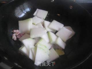 冬瓜海带咸肉汤的做法步骤：3