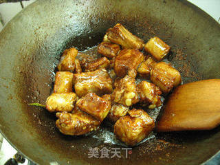 【粤菜】出镜最高的入菜水果【凤梨排骨船】的做法步骤:6