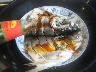 清蒸白鱼头的做法步骤:7