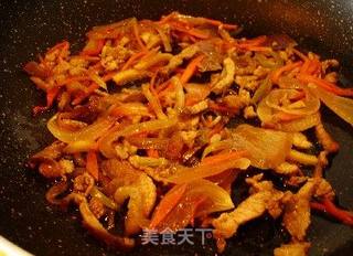 可乐鲜蘑盖饭的做法步骤:4