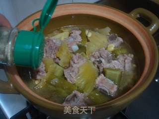 【粤菜】潮式凉瓜排骨煲的做法步骤:10