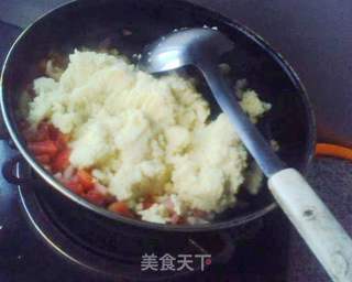 番茄豆渣的做法步骤：7