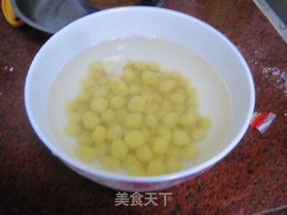 【粤菜】牛奶芒果小圆子的做法步骤:7