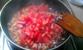 茄酱肉末意粉的做法步骤:6
