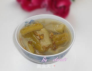 苦瓜绿豆汤的做法步骤:7