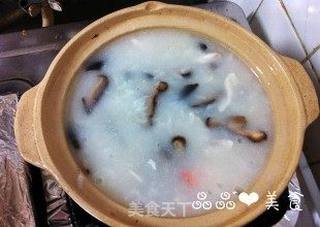 【粤菜】生滚海鲜粥的做法步骤:4