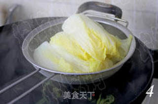 接茬消耗端午皮蛋 皮蛋虾油娃娃菜的做法步骤:4