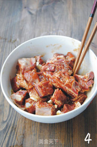 【粉蒸排骨】老少皆宜的健康吃肉法的做法步骤:4