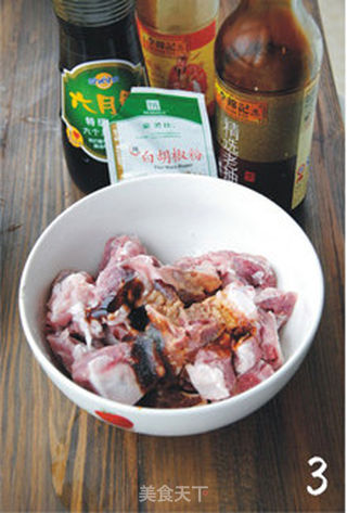 【粉蒸排骨】老少皆宜的健康吃肉法的做法步骤:3