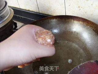 清汤狮子头的做法步骤:6