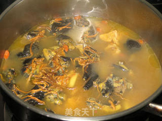 【粤菜】花旗参乌鸡汤的做法步骤:3