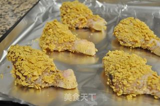 咔嚓脆烤鸡腿的做法步骤:8