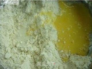 黑芝麻咸香饼干的做法步骤:4