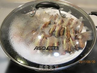 【粤菜】麒麟鲈鱼的做法步骤:5