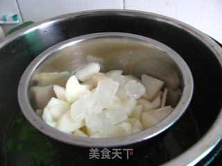 冰糖蒸雪梨的做法步骤:4