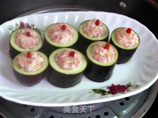 肉酿茄斗的做法步骤:13