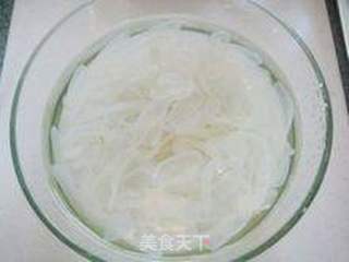 宴席冷盘—鲜脆蛰皮的做法步骤:3