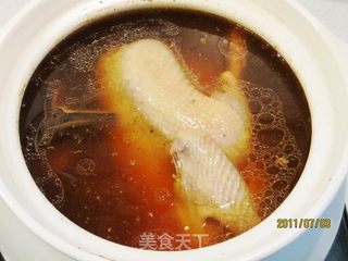 【闽菜】红菇土鸡汤的做法步骤:6