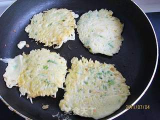豆芽煎饼的做法步骤:6