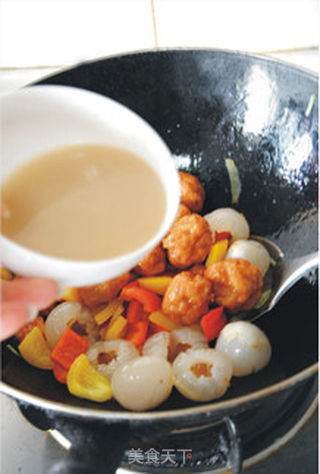 【闽菜】荔枝鸡球——日啖谁能厌,我今欲当餐的做法步骤:7