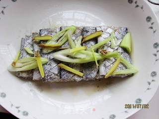 清蒸带鱼的做法步骤:3