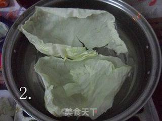 【闽菜】包菜鸡肉粉丝包 (营养早餐菜谱)的做法步骤:2