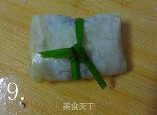 【闽菜】包菜鸡肉粉丝包 (营养早餐菜谱)的做法步骤:9