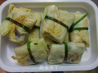 【闽菜】包菜鸡肉粉丝包 (营养早餐菜谱)的做法步骤:11