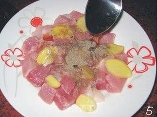 照烧牙签肉的做法步骤:5