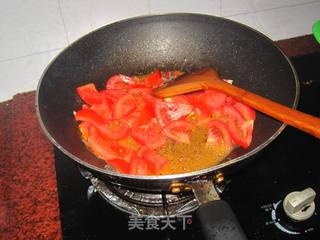 番茄烧鲫鱼的做法步骤:5