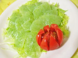 魔芋刺身沙拉   减肥的MM看过来的做法步骤：5