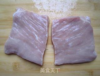 【苏菜】炸肉排的做法步骤:2