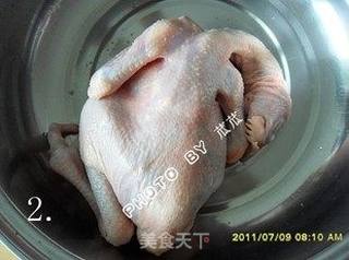 【苏菜】让你流口水的手撕鸡 （电饭锅菜谱）的做法步骤：2