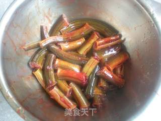 苏菜—白汁黄鳝的做法步骤：3