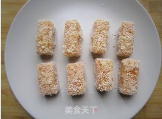黄金南瓜条的做法步骤:6