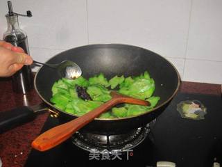 腊肉炒苦瓜的做法步骤:5