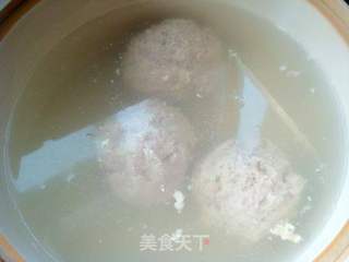 【苏菜】--清炖狮子头的做法步骤：9