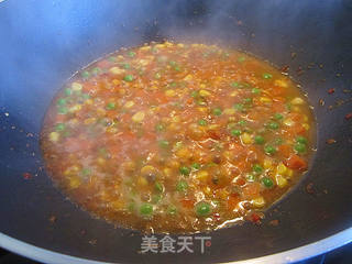 XO酱杂蔬吞拿鱼的做法步骤：5
