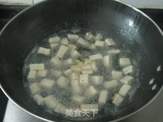 紫菜豆腐汤的做法步骤:6