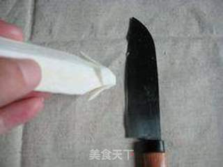 鲜花般的美食----丽花茭白的做法步骤:5